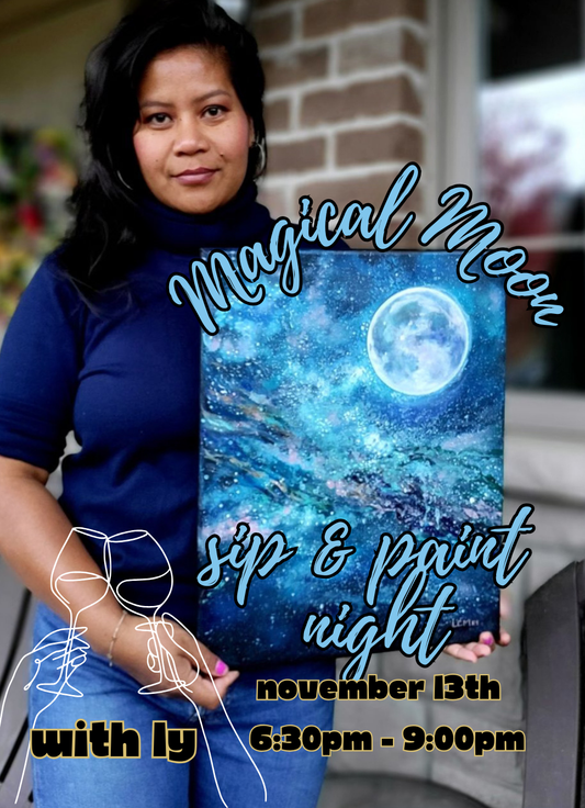 Magic Moon - Sip & Paint Night